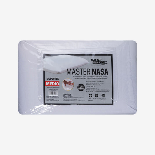 Travesseiro Nasa Malha Médio Master Comfot